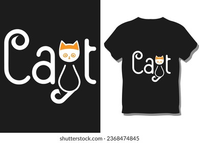 Typography  T-shirt Design illustration vector style font t-shirt 