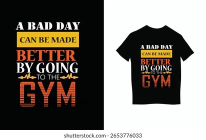 Typography T-shirt Design illustrator template