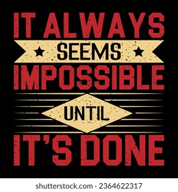 typography t-shirt design inspirational quotes