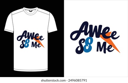 Typography T-Shirt Design. typography, print, graphic, creative, fashion design
