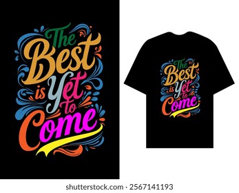 Typography T-shirt design print ready