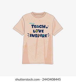 Typography t-shirt design. Suitable for clothing printing business. Stylish t-shirt and apparel design. Ready to print vector. 