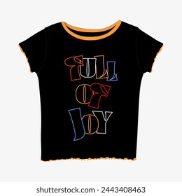 Typography t-shirt design. Suitable for clothing printing business. Stylish t-shirt and apparel design. Ready to print vector. 