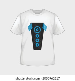 Typography T-Shirt Design Template Layout