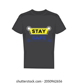 Typography T-Shirt Design Template Layout