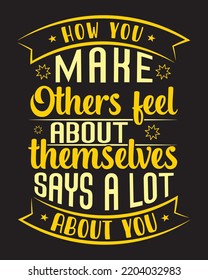 Typography T-shirt Design for themselves