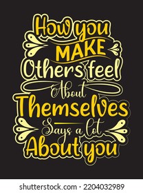 Typography T-shirt Design for themselves