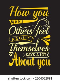 Typography T-shirt Design for themselves