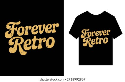 Typografie T-Shirt-Design verwendet kreative Schriften und Schriftzüge, um Wörter in stilvolle, kühne Modeaussagen zu verwandeln.