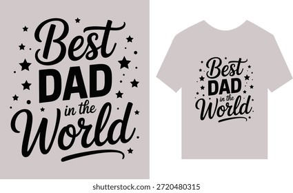 Typografie T-Shirt-Design verwendet kreative Schriften und Schriftzüge, um Wörter in stilvolle, kühne Modeaussagen zu verwandeln.