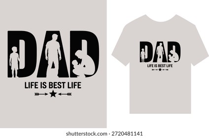 Typografie T-Shirt-Design verwendet kreative Schriften und Schriftzüge, um Wörter in stilvolle, kühne Modeaussagen zu verwandeln.