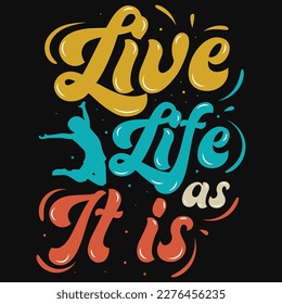 Typography tshirt design vector design