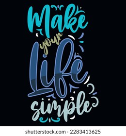 Typography tshirt design vector design