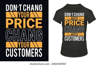 Typography t-shirt design vector file