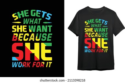 Typography T-shirt Design Vector Graphic