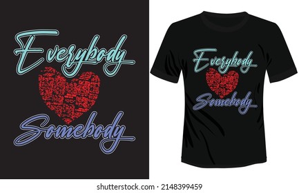 Typography T-shirt Design Vector Illustration