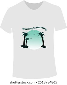 Plantilla de diseño de camiseta de tipografía Vector de diseño de camiseta de citas inspiradoras.