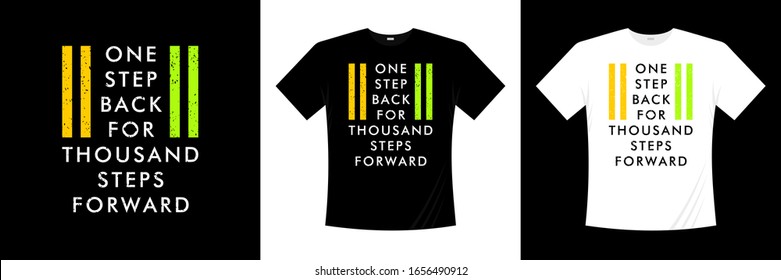 Typography t-shirt design vector. Lettering quote illustration. Grunge style.