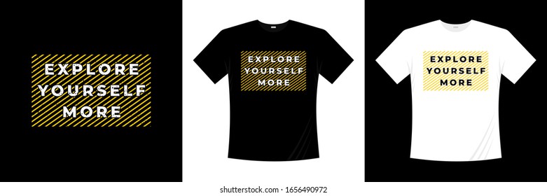 Vector de diseño de pantalones T de tipografía. Ilustración de cita de letras. Estilo grueso.