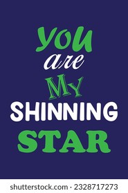 Typography t-shirt design vector. Lettering quote illustration.