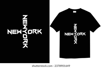 Typography t-shirt design vector template