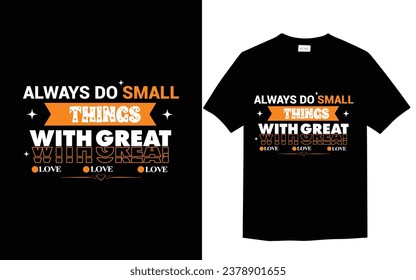 Typography t-shirt design vector template