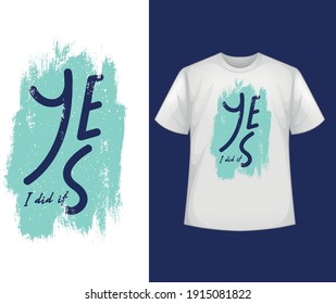 Typography t-shirt design vector.Ready to print design.