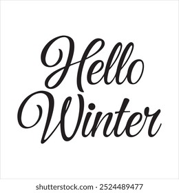 Diseño de camiseta de tipografía para invierno 