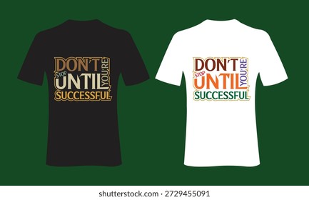 typography T-shirt modern template design 