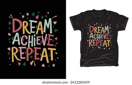typography tshirt, vintage, quotes tshirt, graphics , dads, heart, dream, love 