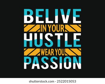 Typography t-shirts design clothing brand