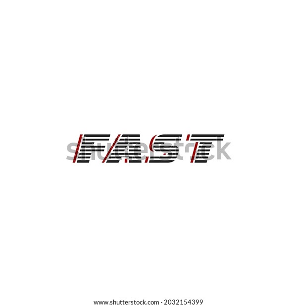 typography type speed\
logo using modified\
font