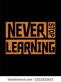 Typography And Typeface Unique  T-Shirt  Design