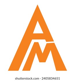 AM Typography V103 Patch Streetwear, Urban, Luxury, Modern Design Patch Commercial Use