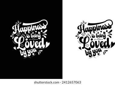 Typography Valentine's T-shirt Design Bundle