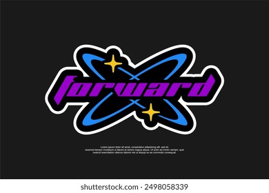Cartel del activo del Vector de la tipografía e impresión de la camiseta para la ropa de calle conveniente para imprimir	

