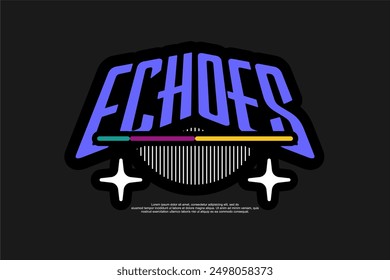 typography vector asset poster and tshirt printing for streetwear suitable for printing	
