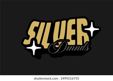 typography vector asset poster and tshirt printing for streetwear suitable for printing