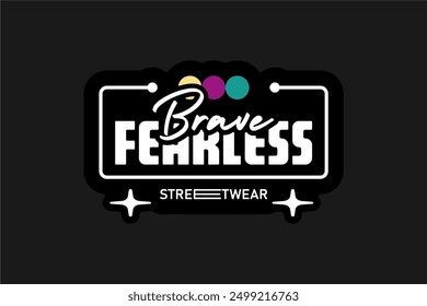 typography vector asset poster and tshirt printing for streetwear suitable for printing