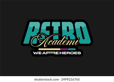 typography vector asset poster and tshirt printing for streetwear suitable for printing