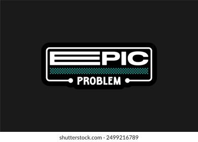 typography vector asset poster and tshirt printing for streetwear suitable for printing