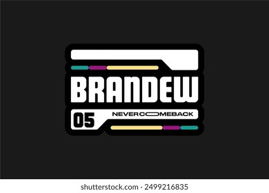 typography vector asset poster and tshirt printing for streetwear suitable for printing