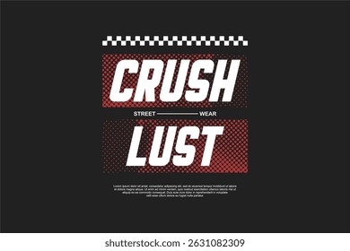 typography vector asset poster and tshirt printing for streetwear suitable for printing	