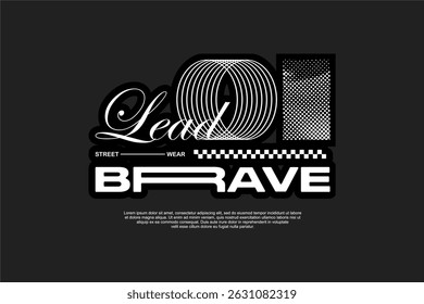 typography vector asset poster and tshirt printing for streetwear suitable for printing	