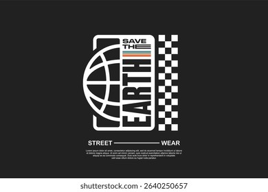 typography vector asset poster and tshirt printing for streetwear suitable for printing	
