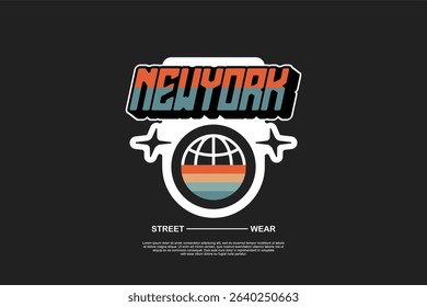 typography vector asset poster and tshirt printing for streetwear suitable for printing	