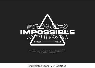 typography vector asset poster and tshirt printing for streetwear suitable for printing	