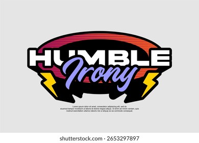typography vector asset poster and tshirt printing for streetwear suitable for printing