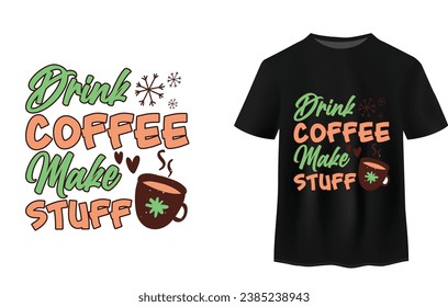Typography  Vector Christmas T-Shirt Design