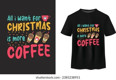 Typography  Vector Christmas T-Shirt Design